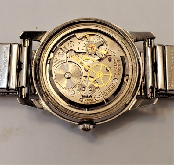 Vintage 1960's BULOVA Manual Wind Men's Watch - Gem