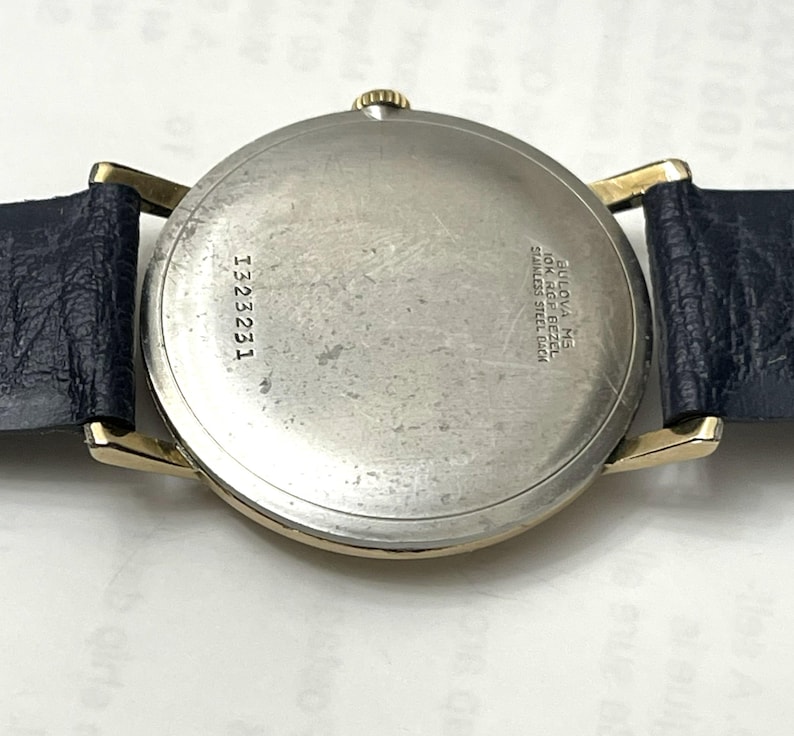 Vintage 1965 Bulova Centennial Mechanical Men's Watch - 11AL Movement image 5