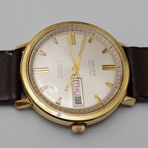 Montre Gruen Precision Autowind pour hommes des années 1960 image 3