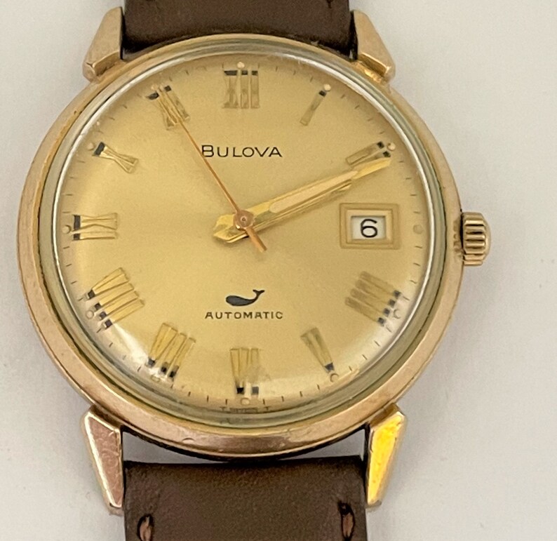 Stunning Vintage 1969 Bulova Automatic SEA KING Mens Watch Etsy