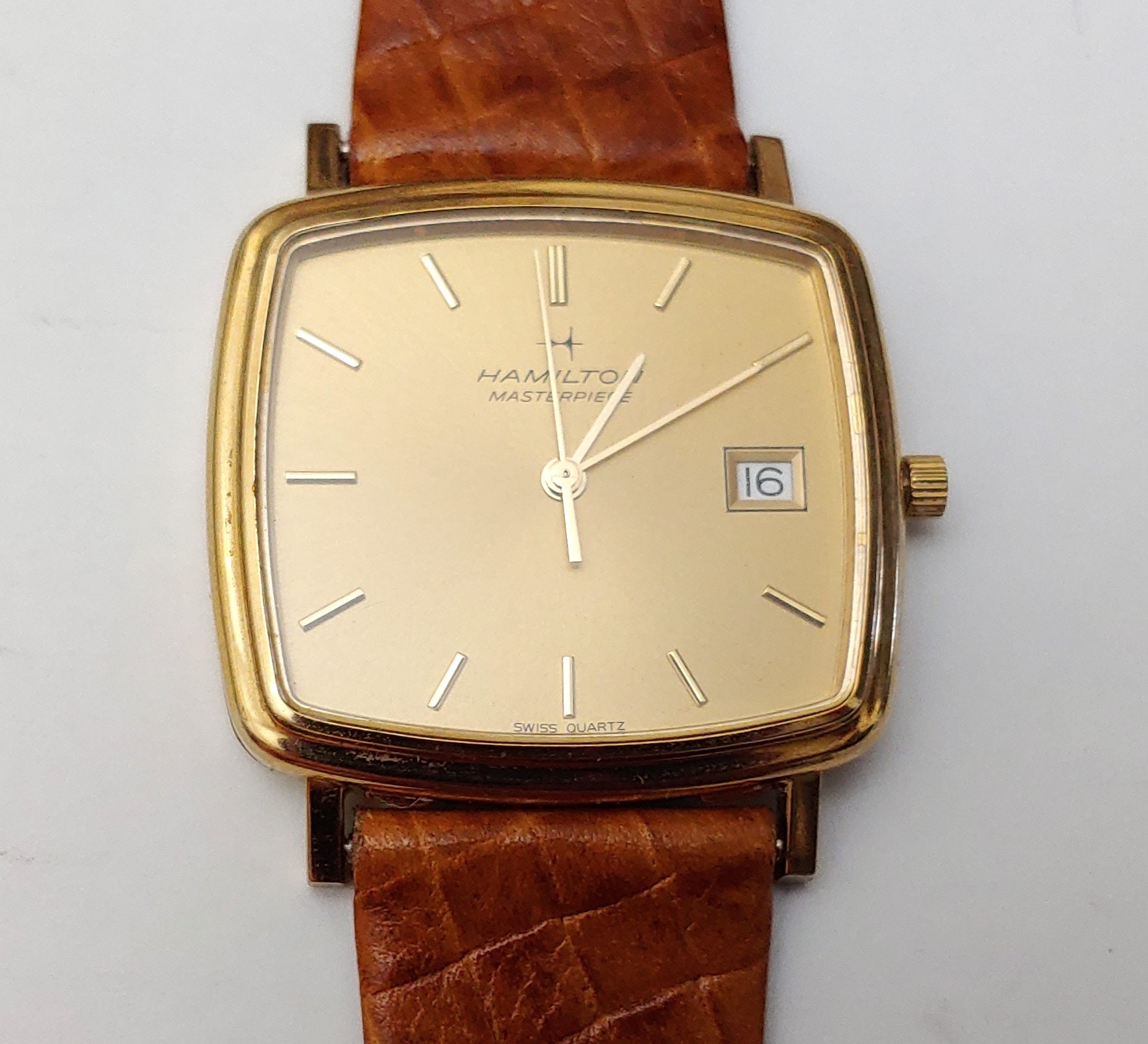 Vintage hamilton top quartz watch