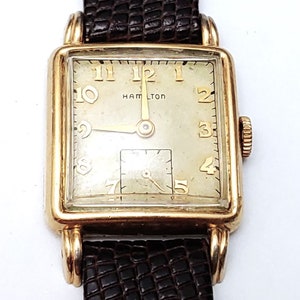 Vintage 1949 HAMILTON Dewitt Men&#39;s Watch