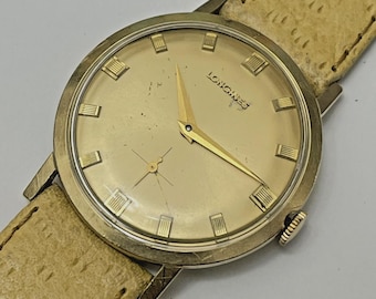 Vintage 1950&#39;s Longines cal.370 Manual Wind Men&#39;s Watch
