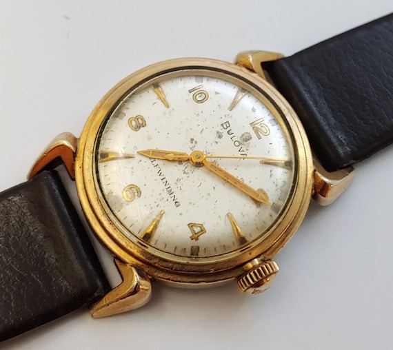 Montre Homme Vintage Bulova Automatique - Fonctionne, Jour/date, Mécanique