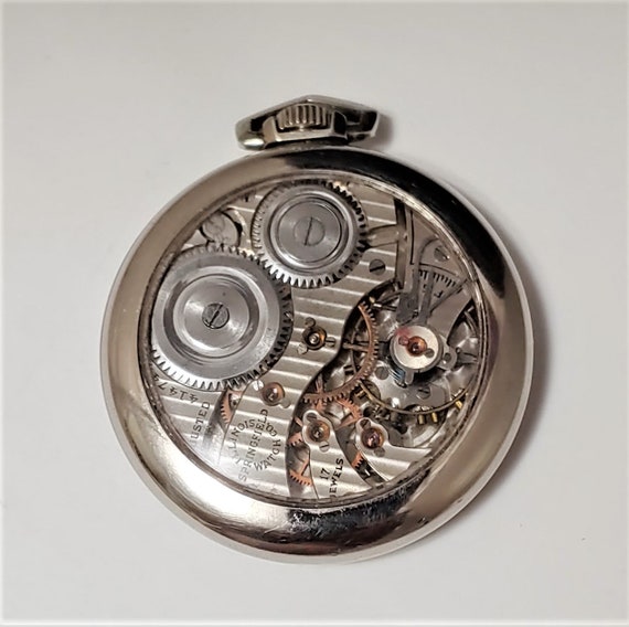 Antique Illinois Size 12s Pocket WatchDISPLAY CASE Gem