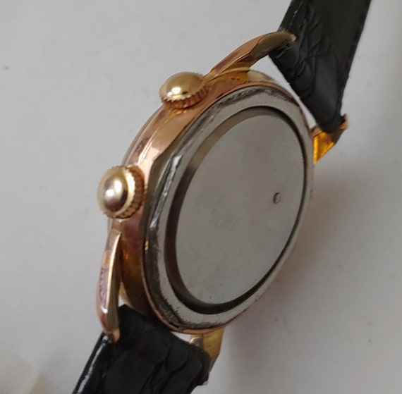 RARE Vintage 1960's Wakmann Wrist Alarm Men's wat… - image 7