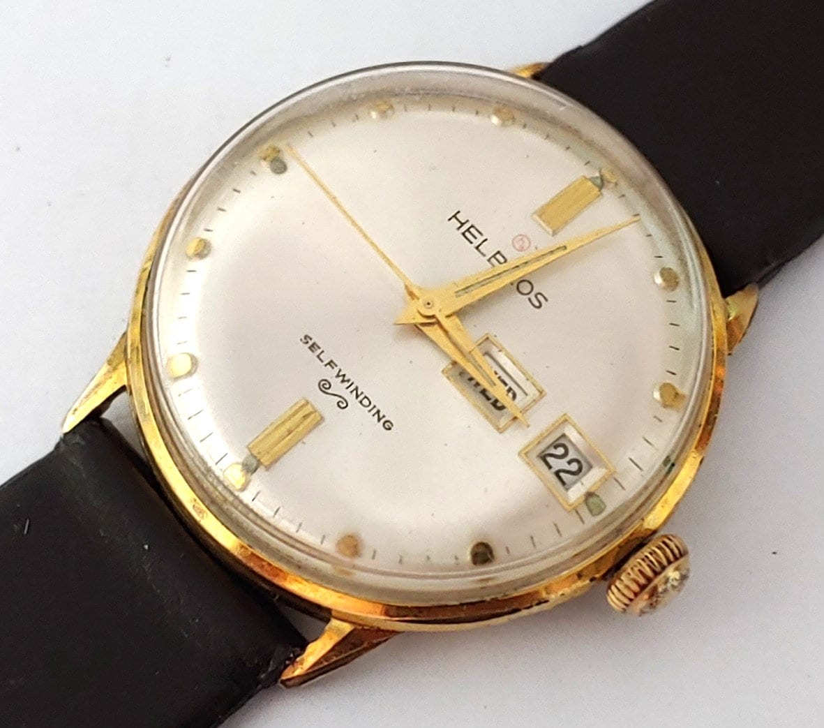 Helbros self winding watch discount
