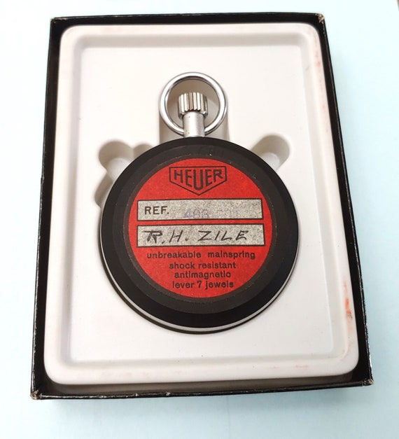 Excellent Condition Vintage Heuer Swiss Made STOP… - image 7