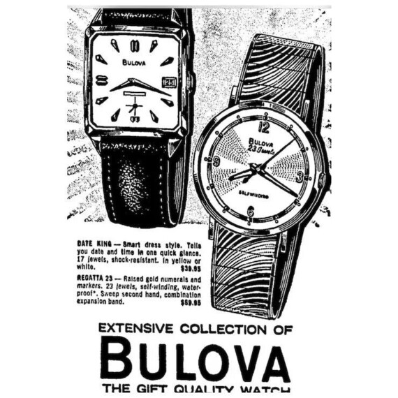 1964 top bulova watch