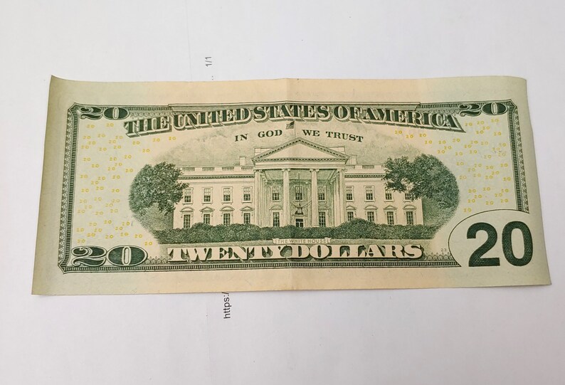 Fancy 20 Fancy Serial Number 20 Dollar Bill FI 00226666 - Etsy Australia