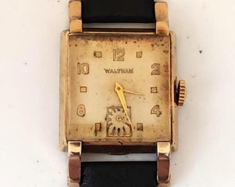 Vintage  Waltham manual Wind Men's Watch
