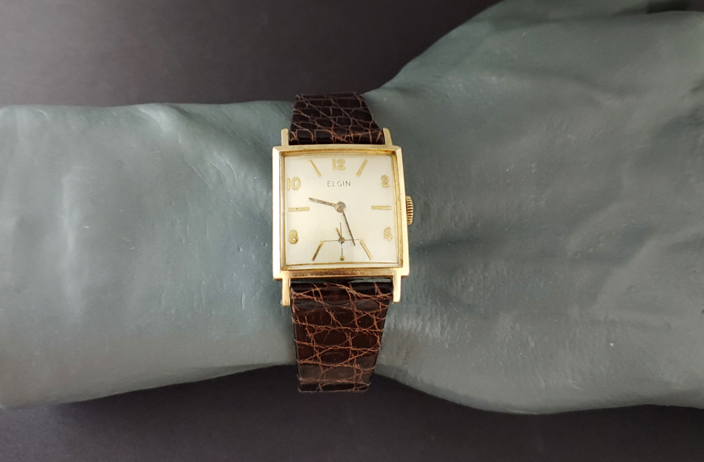 ヴィンテージ 1950 年代 エルジン 手巻き メンズ腕時計 - Etsy 日本