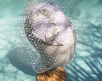 Teardrop Vintage Inspired Bridal Veil