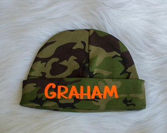 infant camo hat