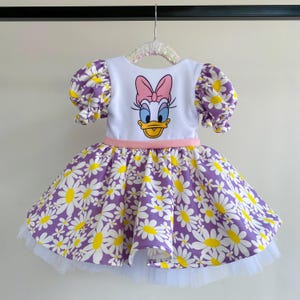 Stitch Kleid für Mädchen - Handgemachtes blaues Kleid, Disney-Geburtstags-Outfit, Kleinkind- und Kindergrößen