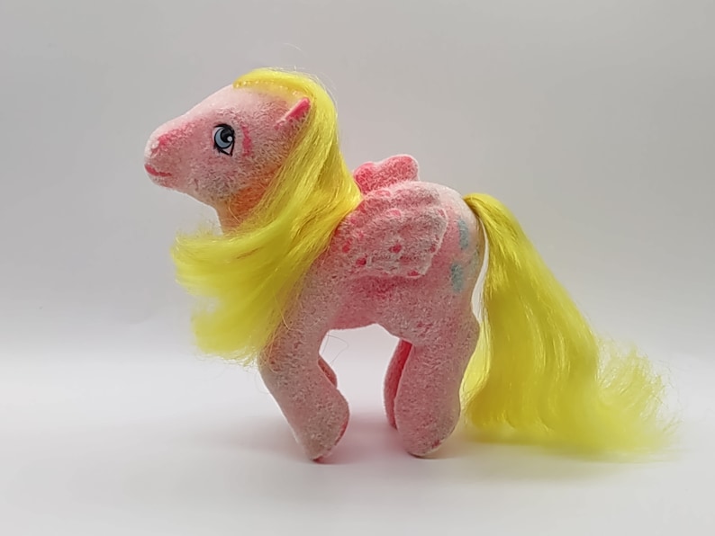 My Little Pony G1 Vintage Best Wishes So Soft Pony 347-01 image 1