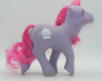 Sorbet vintage G1 My Little Pony (Meilleurs poneys Sundae) 329-14