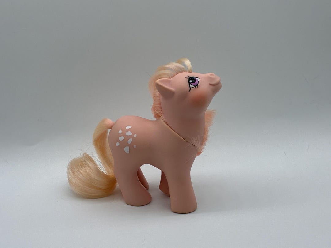 My Little Pony Vintage G1 Baby Cotton Candy (baby Earth Ponies) 392-16 ...