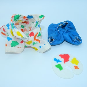 G1 Vintage My Little Pony &quot;Pretty As A Picture&quot; Pony Wear Accessory Set 379-93