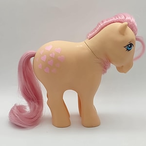 1980&#39;s G1 Vintage My Little Pony Peachy (Earth Ponies) 386-05