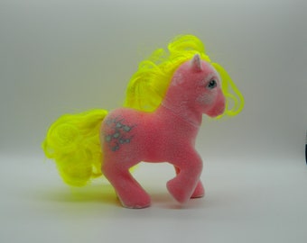 My Little Pony G1 vintage Shady (Pack cadeau festif Poneys soyeux) 332-09