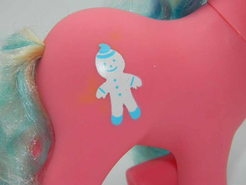 My Little Pony Vintage G1 Molasses candy Cane Ponies 30602 Etsy