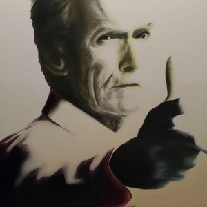 12x8 Clint Eastwood Print