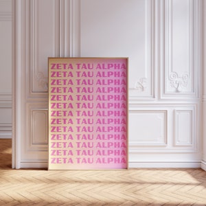 Zeta Tau Alpha Preppy Prints image 2