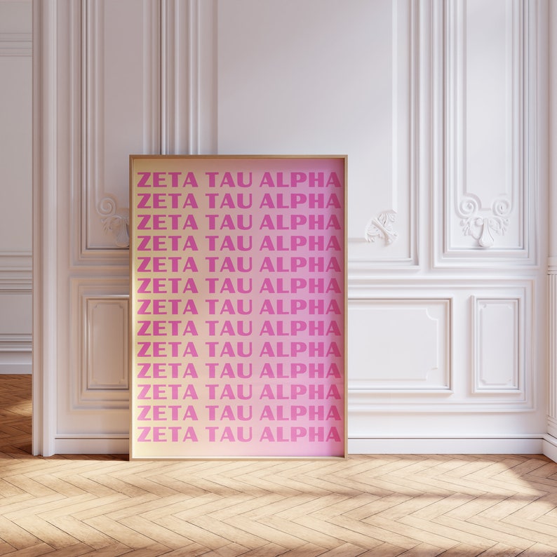 Zeta Tau Alpha Preppy Prints image 2