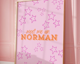 Meet me in Norman Preppy Prints