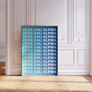 Zeta Tau Alpha Preppy Prints image 4