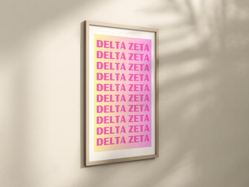 Delta Zeta Preppy Prints image 3