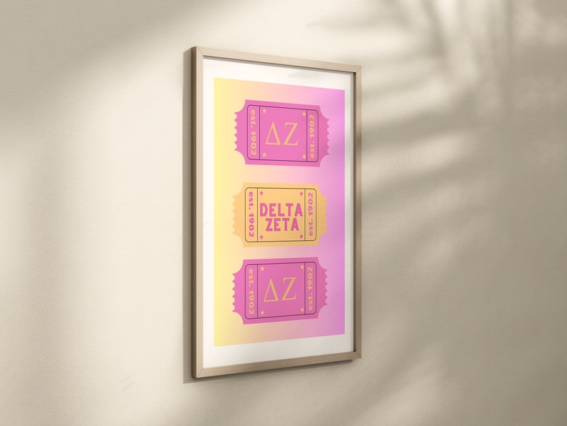 Delta Zeta Preppy Prints image 4