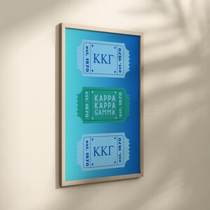 Kappa Kappa Gamma Preppy Prints image 5