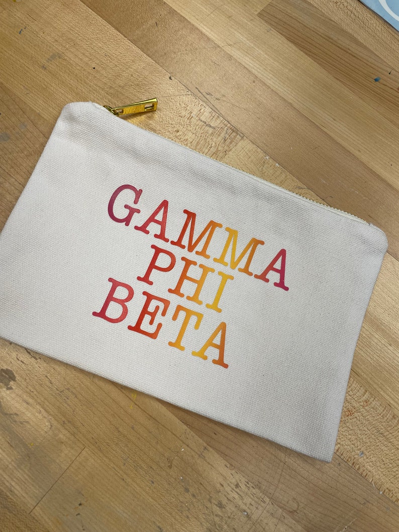 Sorority cosmetic bag image 2