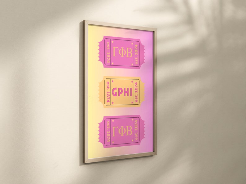 Gamma Phi Beta Preppy Prints image 2