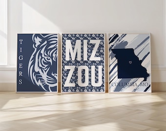 Missouri Blau Digitaldrucke
