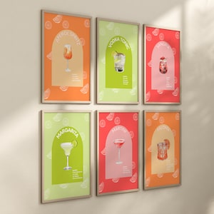 Cocktail Prints Digital