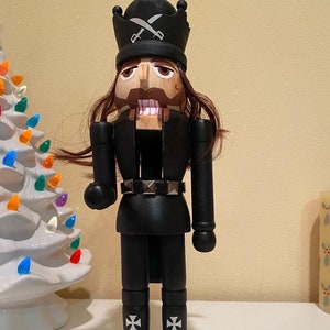 Lemmy Metal Head  Xmas Holiday Nutcracker Doll