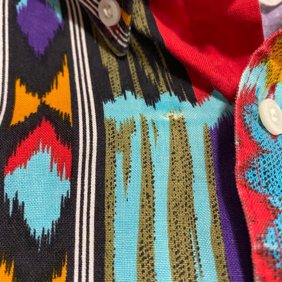 Vintage Abstract Southwestern Aztec 