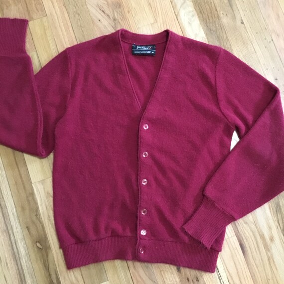 Vintage Jantzen Wool Blend Cardigan Sweater