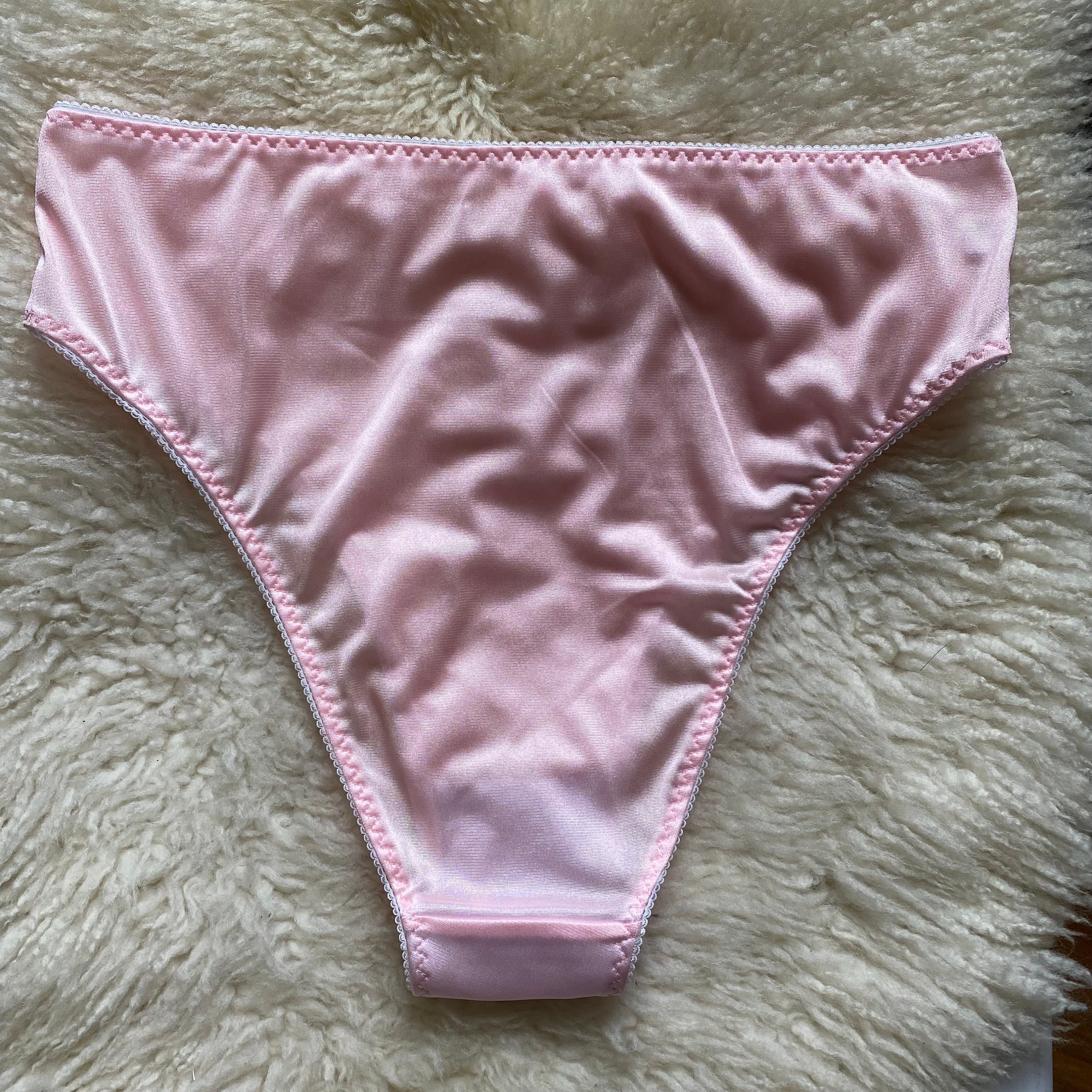 The Blanche Nylon Tricot Panty Vintage Style Semi Sheer Super High Waist  French Cut Bikini Men Women Unisex Inclusive Lingerie -  Denmark