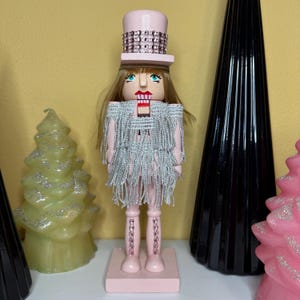 Quebra-nozes personalizado de 20 cm da Taylor Swift • Decoração de Natal pintada à mão