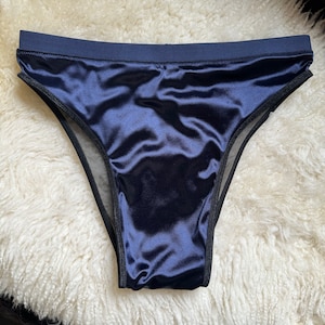 Joe Boxer Satin String Bikini Panties Women's Vintage 4 Pack NEW NWT Size  10 XXL