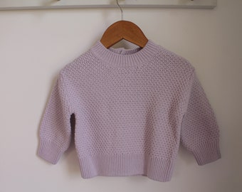 Personalised Knitted Baby Jumper // Yarn Personalisation // Knitted with Yarn // Baby Jumper