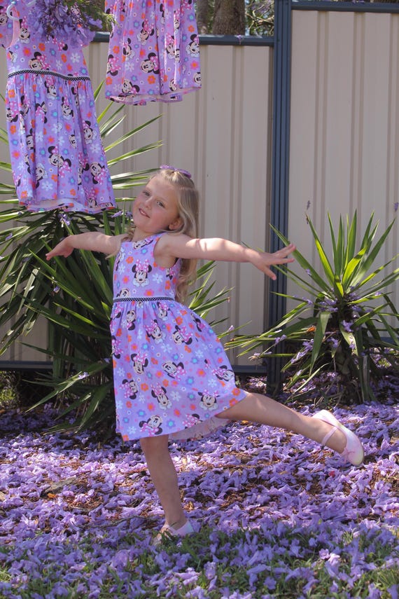minnie mouse purple dress Purple Lady Mouse