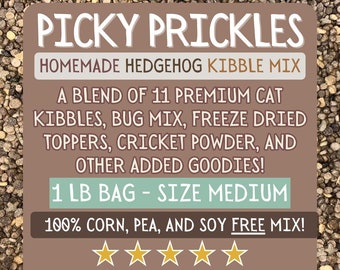 Picky Prickles Hedgehog Kibble Mix - 1 LB BAG