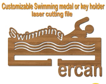 Edelstahl Medaillenhalter Medaillen Aufhänger Display Running Swimming 