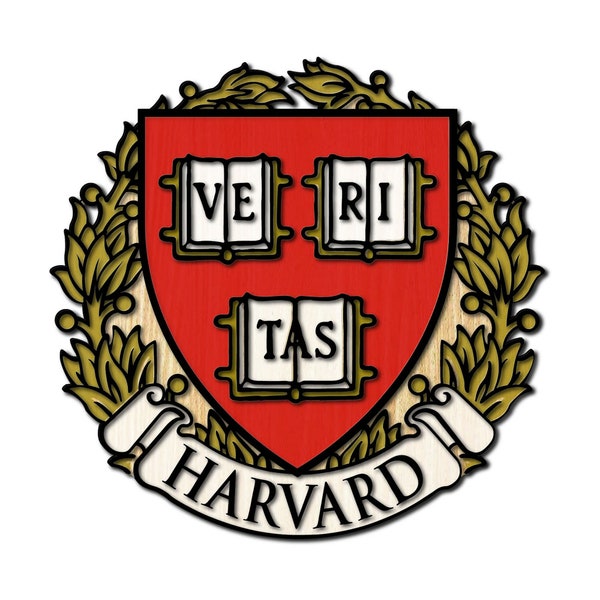 Harvard university logo laser cut and cricut file. Harvard University cricut file.  Harvard university laser cut file wall art. Svg.