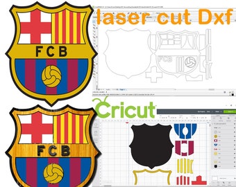 Fc Barcelona Logo Etsy